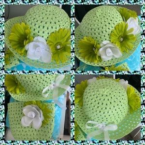 Child’s Church Hat and Matching Purse